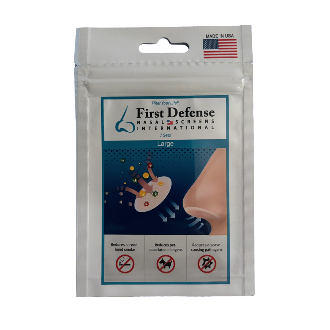 Large size nasal filter pack