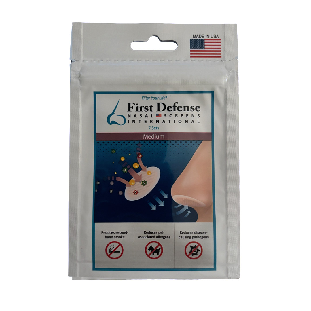 Medium size nasal filter pack